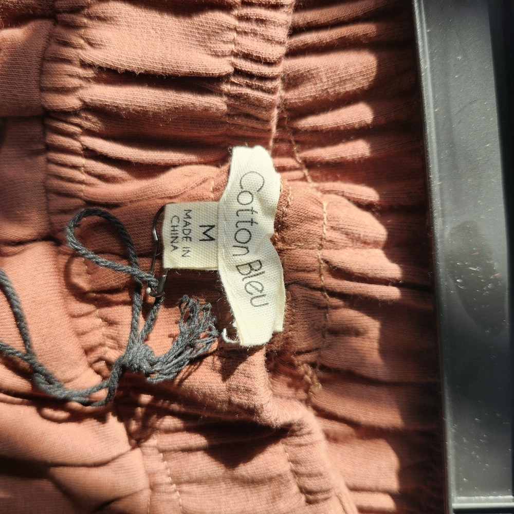 Rust Wide-Leg Pants - Picture 4 of 7